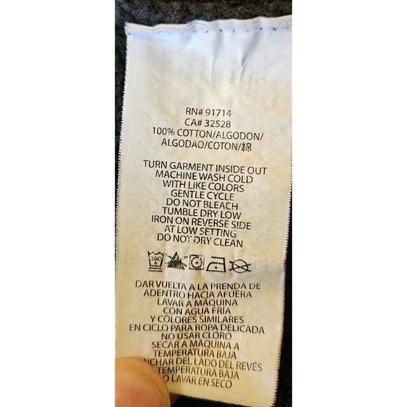 Armani Exchange Sweater Hoodie Women Size XS Black Tight Knit - Picture 9 of 13